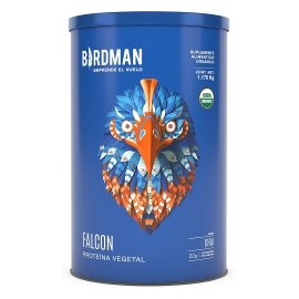 Birdman Falcon Proteina Vegetal Organica en Polvo (Vegana) Certificada USDA Sabor Chai 1.170Kg.