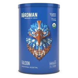 Birdman Falcon Proteina Vegetal Organica en Polvo (Vegana) Certificada USDA Sabor Chocolate 1.170Kg.