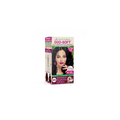 Duo-Soft Tinte Negro Natural N1