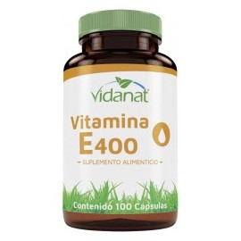 Vidanat Vitamina E400 100 Cápsulas