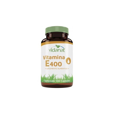 Vidanat Vitamina E400 100 Cápsulas