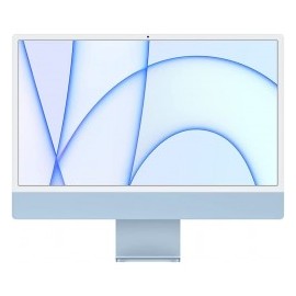 Apple iMac con Chip M1 CPU de 8 núcleos, GPU de 8 núcleos, Pantalla Retina de 24 Pulgadas, RAM de 8 GB, Almacenamiento SSD de 2