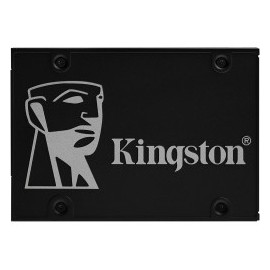 Kingston SSD KC600 1024GB SATA 3 (6Gb/s) 2.5" Lectura: 550MB/s y Escritura: 520MB/s XTS-AES de 256-bit