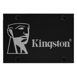 Kingston SSD KC600 256GB SATA 3 (6Gb/s) 2.5" Lectura: 550MB/s y Escritura: 520MB/s XTS-AES de 256-bit