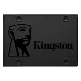 Kingston SSD A400 960GB, Factor de Forma: SATA 2.5, Interfaz: SATA 3 (6Gb/s), Lectura: 500MB/s y Escritura: 450MB/s