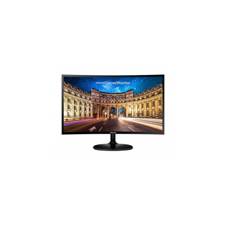 Samsung Monitor Curvo, Negro (Black High Glossy), 23.5 Pulgadas