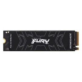 Kingston SSD Fury Renegade, 1000 GB, M.2 2280, NVMe PCIe Gen 4.0, Lectura: 7300MB/s y Escritura: 6000MB/s, SFYRS/1000G