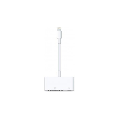 Apple Adaptador Conector Lightning a VGA Color Blanco