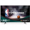 Hisense Pantalla Led Smart TV de 85 Pulgadas 4K/Ultra HD 85A7H con Google TV