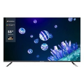 SANSUI Television Google TV Voice Assistant Smart TV 2023 55 Pulgadas 4K UHD