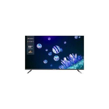 SANSUI Television Google TV Voice Assistant Smart TV 2023 55 Pulgadas 4K UHD