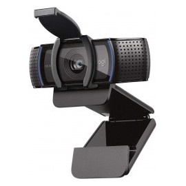 Logitech C920S HD Pro Webcam con Tapa de privacidad, Videoconferencias 1080P FULL HD, Sonido Estéreo, PC/Mac/Android/Chromebook