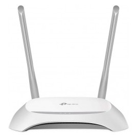 TP-Link TL-WR840N Router WiFi 2.4 GHz N 300Mbps Repetidor / WISP / Punto de Acceso, 2 Antenas Externas