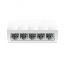 TP-Link Switch Fast Ethernet LS1005 No Administrable, 5 Puertos Fast 10/100Mbps, Diseño de Escritorio, Plug and Play