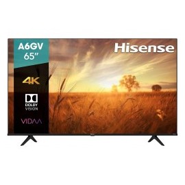 Hisense Pantalla 65 Pulgadas 4K Smart TV 120Hz UHD VIDAAU con Control de Voz de Alexa y/o Google Assistant, HDR Dolby Vision (6