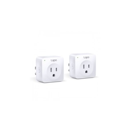 TP-Link Mini Enchufe Inteligente WiFi Compatible con Alexa Tapo P100 (2 PACK) Color Blanco