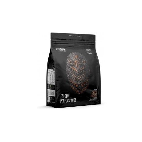 Birdman Falcon Performance Proteina Premium En Polvo, 30gr proteina, 3g Creatina, 45 Porciones Sabor Choco Bronze 1.9Kg