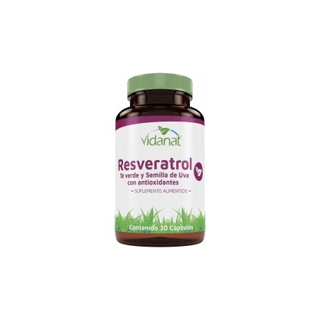 Vidanat Resveratrol 30 Cápsulas