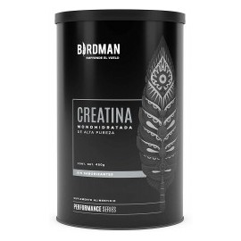 Birdman Creatina Monohidratada de Alta Pureza En Polvo Sin Sabor, Preworkout, Alto Rendimiento 90 Servicios 450g.