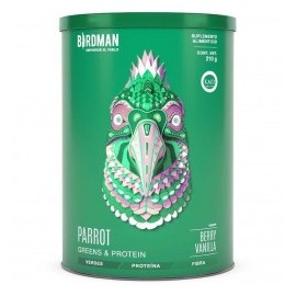 Birdman Parrot Greens & Protein Sabor Berry Vainilla Proteína Vegana 210g.