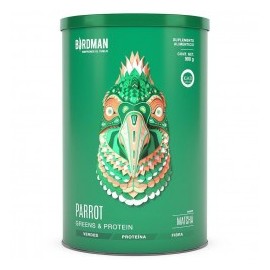 Birdman Parrot Greens & Protein Sabor Matcha Proteína Vegana 900g.